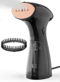 Parownice do ubrań Blesgam, 1600 W, 150 ml, 640 g – Czarny, metal, 3 w 1, parownica do ubrań – 3- in-1 przenośny, duży zbiornik, demontowalne
