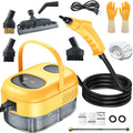 Myjka parowa Bekasa – 2500 W, 1000 ml, 20 x 15 x 13 cm, Czarny – Odkurzacz, przenośny, parowy, parowy 2500 W do wszystkiego – ręczny czyszczący
