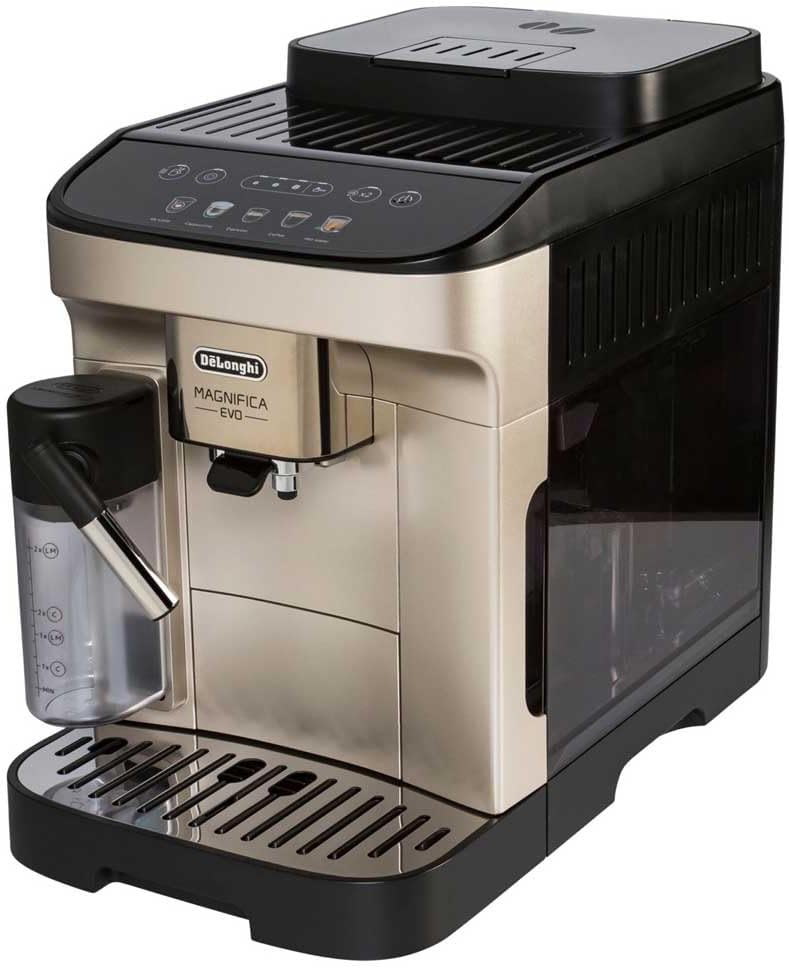 De'Longhi Ekspres do kawy – 290.61.SB, Czarny/Srebrny, DELONGHI ECAM 290.61.SB, Wielobarwny – Pojedynczy