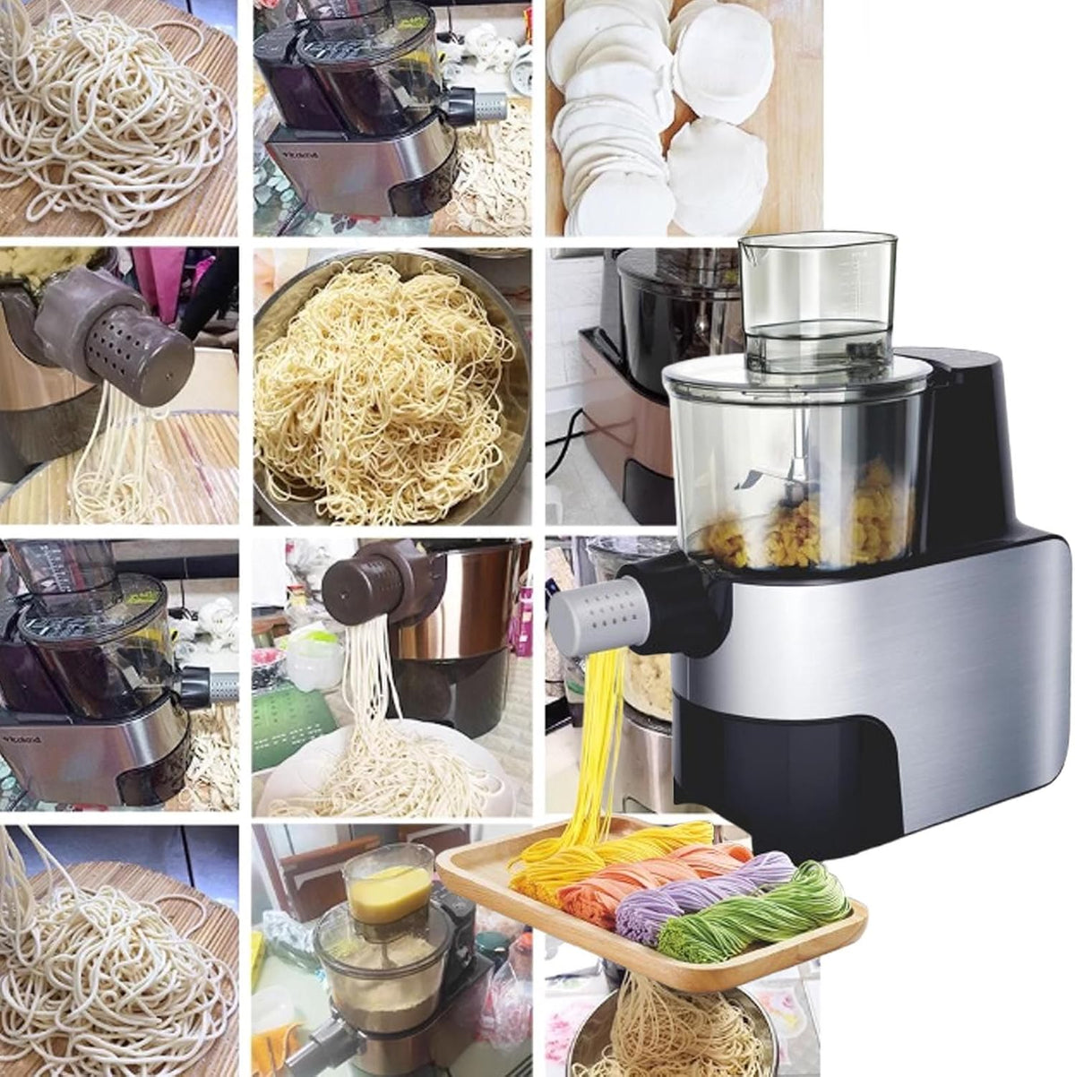 Maszynki do makaronu Soflightmok, 5 l, 450 W – Czarny, maszynka do makaronu, Maszyna do makaronu