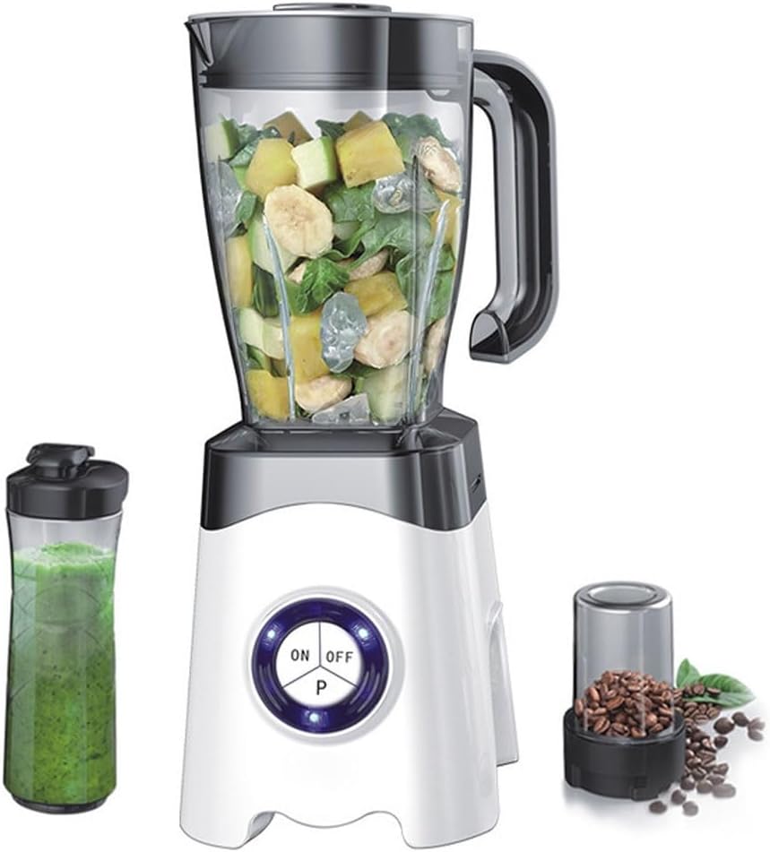 Mikser PAHION, 5 l, 220 V, Czarny – oświetlenie LED, blender kielichowy, przenośny, elektryczny – Wytwornica koktajli 600 ml