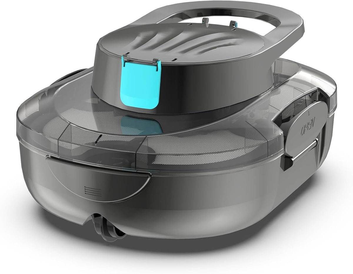 Odkurzacz BRINBO, S1PRO – 100 m, 2,9 kg, Szary, praca bezprzewodowa – 120 min autonomia dla basenów odkrytych 100 m2, wersja 2026