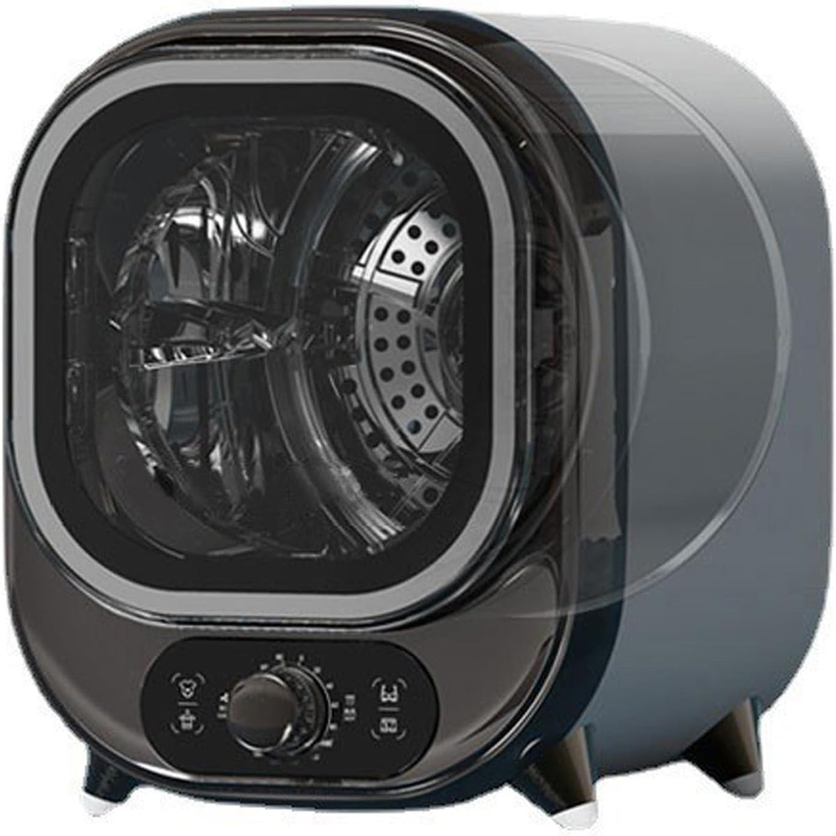 Suszarki z pompą ciepła, A-220 – 450 W, 220 V, 0,8 kg, Srebrny – stal nierdzewna, Suszarka A- 220, przenośna, licznik