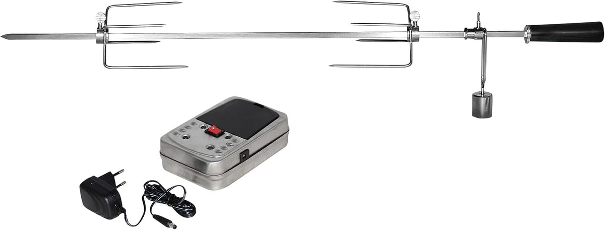 Grill Enders, 5 kg – Srebrny/Czarny, Rożen do a ze stali nierdzewnej CUBIQ PRO 2+3, eFLOW PRO 2, eFLAVOUR 2 – waga ok. 5 kg