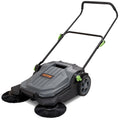 Przeczesania mechaniczne VEVOR – 65 cm, 9 l, 25.6 W, Czarny – Balai Ręczny nieelektryczny, Zamiatarka podłogowa