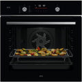 AEG Grill, OS6PB511AB – 71 l, Czarny, oświetlenie LED, Wi-Fi – piekarnik do zabudowy, OS6PB511AB Elektryczny piekarnik, 9 programów, 9 funkcji