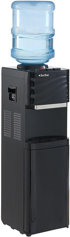 Dystrybutor gorącej wody Vente-unique, 18 l, 420 W, Czarny – / 18 l Pojedyncza sprzedaż, Fontanna z bonem na wodę, Zimna woda / Chaude, FORTEX