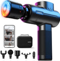 Masażer elektryczny RENPHO – Czarny, Bluetooth, pistolet do masażu z gorącym czołem i zimno