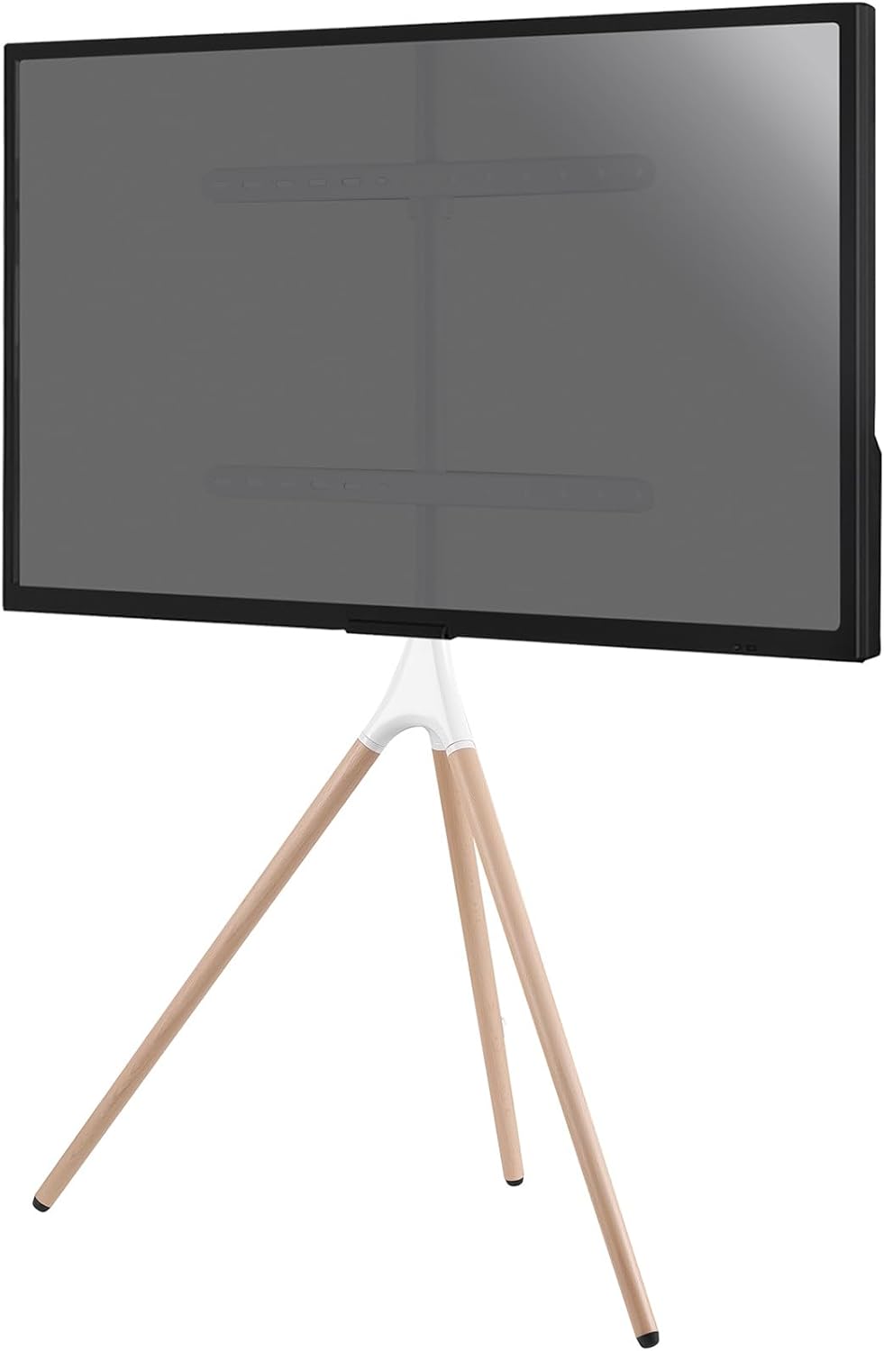 Telewizor Smart TV KIMEX, 600x400 mm, 32 kg, Biały – metal, regulowana wysokość, Inteligentny telewizor, 65 cali – 600 × 400, 030- 4064
